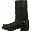 Durango Black Harness Boot, OILED BLACK, 2E, Size 9.5 DB510